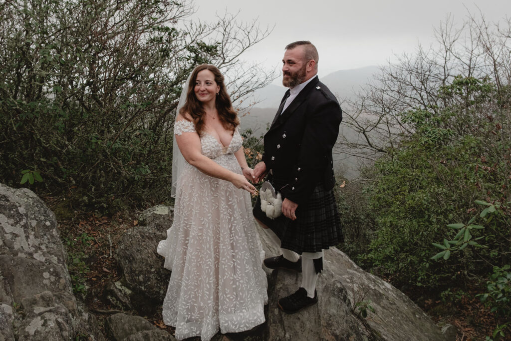 Elopement ceremony